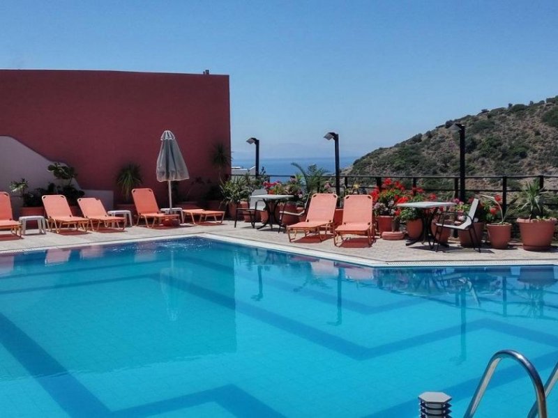 Agia Galini Kreta, Agia Galini: Hotel mit 29 Zimmern zu verkaufen Gewerbe kaufen